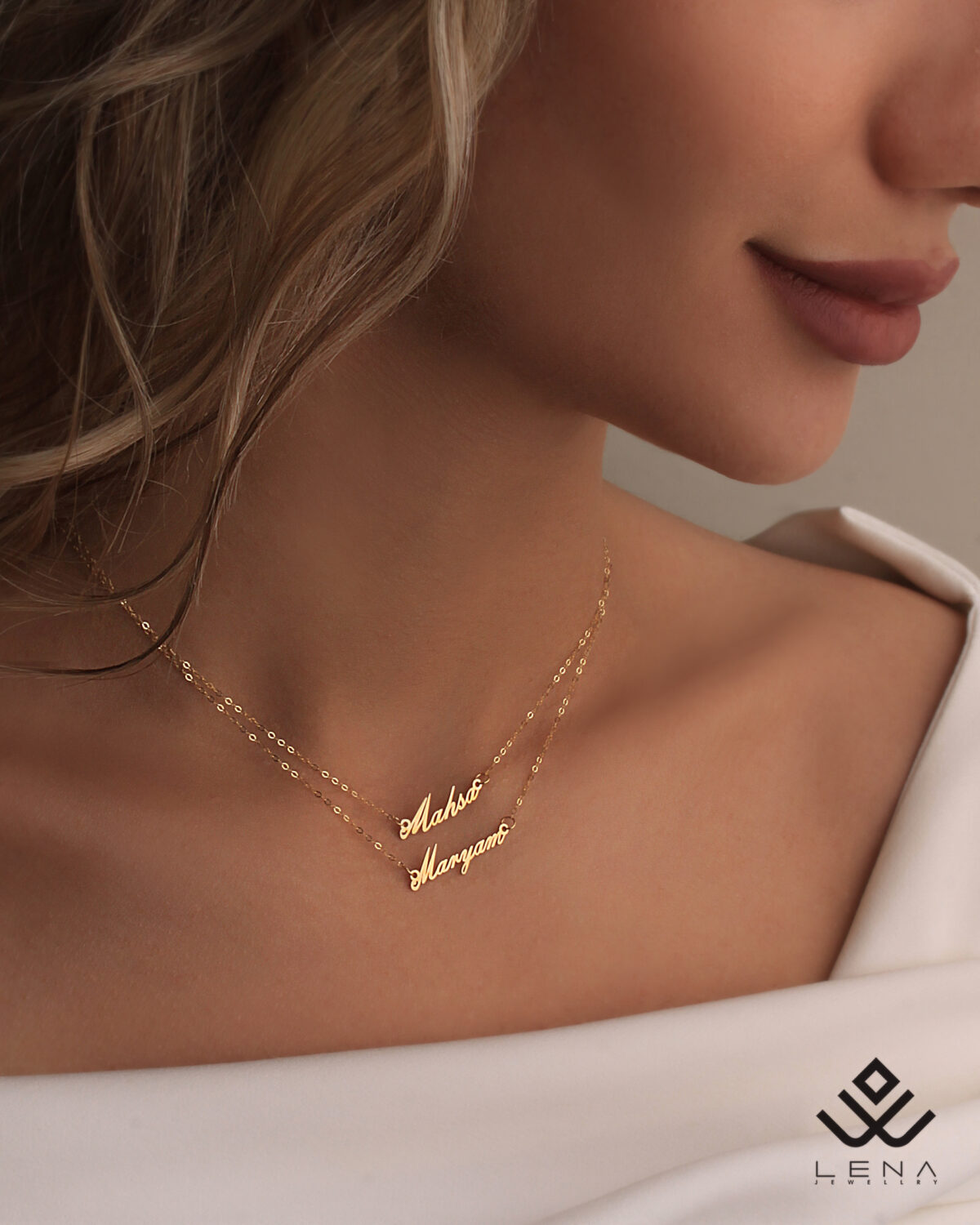 گردنبند طلا اسم Maryam - Image 2