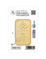 پلاک طلا- طرح آرتمیس 50 گرم - Image 2