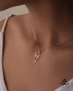گردنبند طلا فرشته نگیندار - Image 2