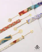 دستبند طلا و میوکی با آویز درخت قلبی - Image 3