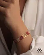 دستبند طلا و میوکی حرف ی - Image 2