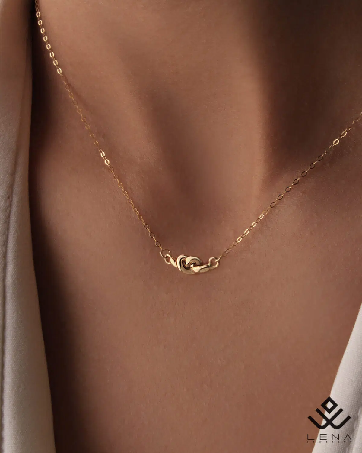 گردنبند طلا گره - Image 2