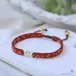 دستبند طلا و میوکی 2 قلب
