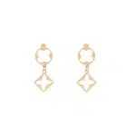 گوشواره طلا میخی لویی ویتون