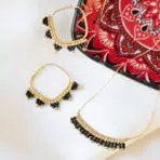 گردنبند طلا و میوکی مشکی - Image 2