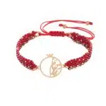 دستبند میوکی انار با نوشته نیمه جان