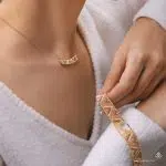 گردنبند طلا و میوکی