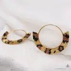 گوشواره طلا میوکی پلنگی - Image 2