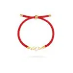 دستبند بندار قلب قرمز
