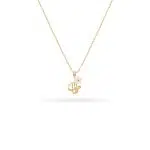 پلاک مامانی با گل صدفی