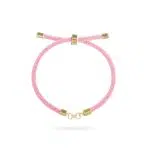 دستبند طلا بنددار پاپیون