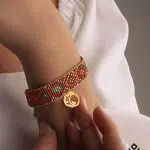 دستبند میوکی با آویز انار